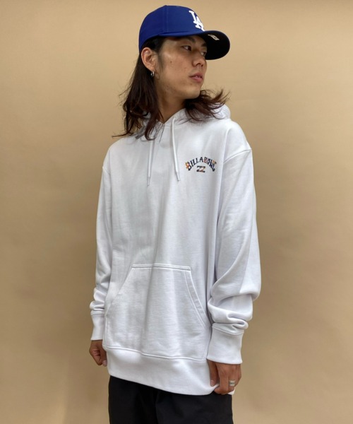 BILLABONG(ビラボン)の「BILLABONG/ビラボン 裏起毛 バックプリントパーカー BB012-013(パーカー・メンズ・ブラック/ホワイト・XL/M/L)」の19枚目の写真