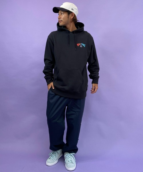 BILLABONG(ビラボン)の「BILLABONG/ビラボン 裏起毛 バックプリントパーカー BB012-013(パーカー・メンズ・ブラック/ホワイト・XL/M/L)」の17枚目の写真