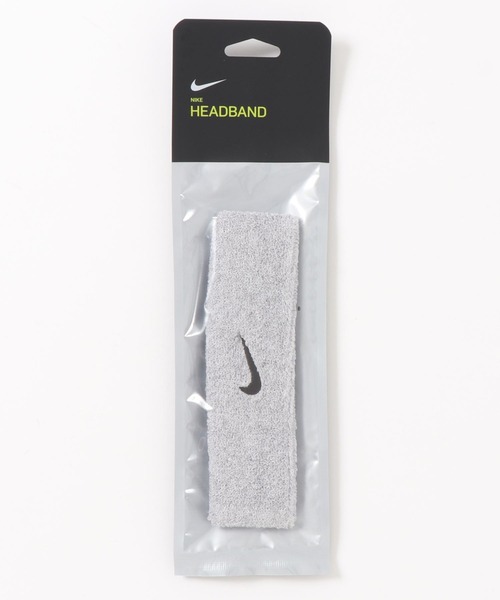 NIKE(ナイキ)の「NIKE ナイキ / スウッシュ ヘッドバンド(ヘアバンド・メンズ・ホワイト/ブラック/ネイビー/グレー/レッド/グリーン/ピンク/ブルー/オレンジ・FREE)」の3枚目の写真