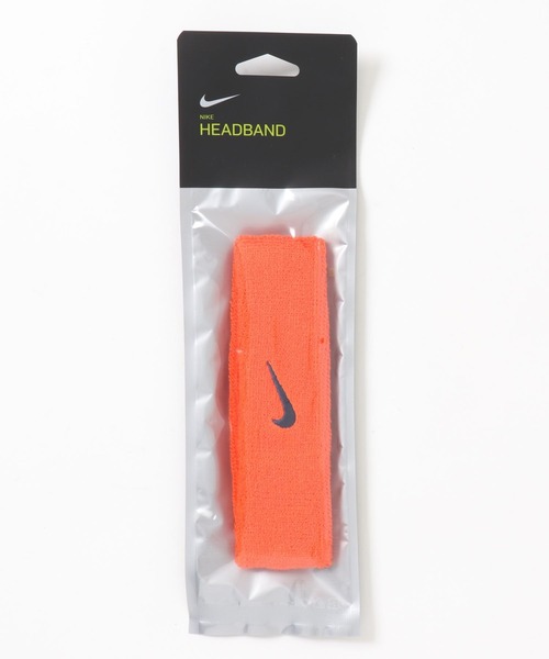NIKE(ナイキ)の「NIKE ナイキ / スウッシュ ヘッドバンド(ヘアバンド・メンズ・ホワイト/ブラック/ネイビー/グレー/レッド/グリーン/ピンク/ブルー/オレンジ・FREE)」の9枚目の写真