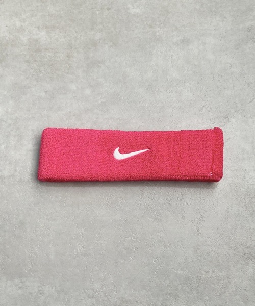 NIKE(ナイキ)の「NIKE ナイキ / スウッシュ ヘッドバンド(ヘアバンド・メンズ・ホワイト/ブラック/ネイビー/グレー/レッド/グリーン/ピンク/ブルー/オレンジ・FREE)」の13枚目の写真