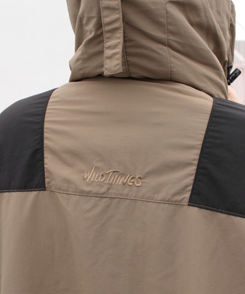 WILD THINGS(ワイルドシングス)の「WILD THINGS/ワイルドシングス シャモニーオーバーコート CHAMONIX OVER COAT WTW21201PA(マウンテンパーカー・レディース・オリーブ/ライトベージュ・S)」の11枚目の写真