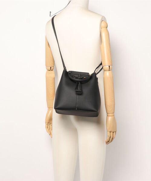 MONO　COMME CA（モノコムサ）の「3way　巾着ショルダー（ショルダーバッグ・レディース・ブラック/ベージュ・FREE）」の3枚目の写真