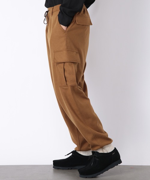 FUSE（フューズ）の「圧縮ジャージカーゴパンツ（カーゴパンツ・メンズ・オレンジ/マスタード/グレイッシュベージュ・01/02/03）」の11枚目の写真