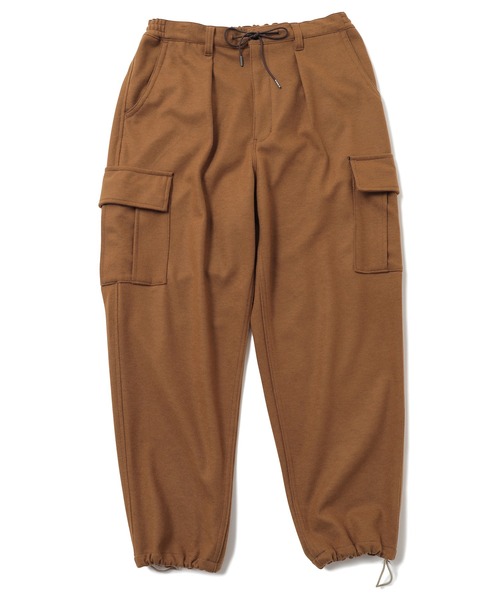 FUSE（フューズ）の「圧縮ジャージカーゴパンツ（カーゴパンツ・メンズ・オレンジ/マスタード/グレイッシュベージュ・01/02/03）」の9枚目の写真