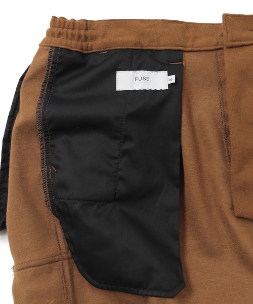 FUSE（フューズ）の「圧縮ジャージカーゴパンツ（カーゴパンツ・メンズ・オレンジ/マスタード/グレイッシュベージュ・01/02/03）」の16枚目の写真
