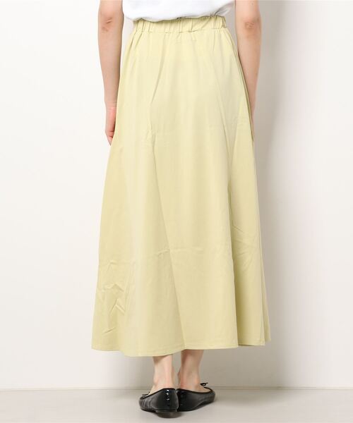 DouDou（ドゥドゥ）の「セットアップカットフレアスカート（スカート・レディース・イエロー/ブラック/ブルー・FREE）」の5枚目の写真