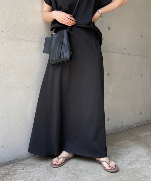 DouDou（ドゥドゥ）の「セットアップカットフレアスカート（スカート・レディース・イエロー/ブラック/ブルー・FREE）」の18枚目の写真