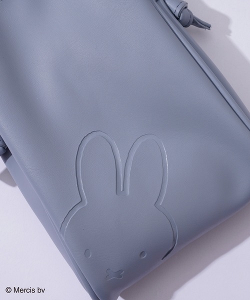 natural couture（ナチュラルクチュール）の「MIFFY FACE ミニショルダー（ショルダーバッグ・レディース・ブラック/ベージュ/オフホワイト/ブルー・FREE）」の9枚目の写真