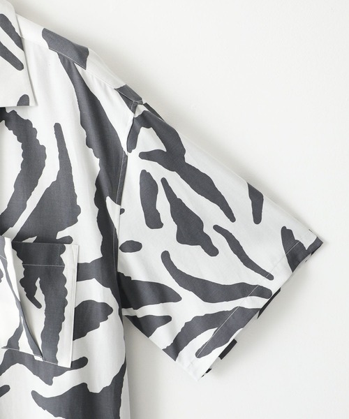 Name.（ネーム）の「【Name.】STUDIOUS別注 W.T FACE H/S SHT 2（シャツ/ブラウス・メンズ・グレー・1/0/2/3）」の8枚目の写真