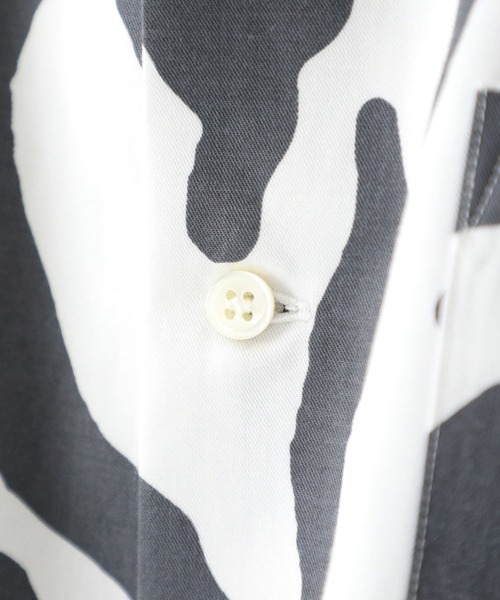 Name.（ネーム）の「【Name.】STUDIOUS別注 W.T FACE H/S SHT 2（シャツ/ブラウス・メンズ・グレー・1/0/2/3）」の3枚目の写真