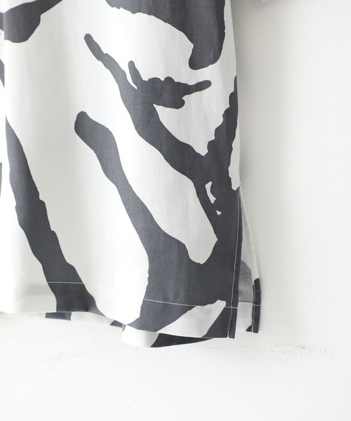 Name.（ネーム）の「【Name.】STUDIOUS別注 W.T FACE H/S SHT 2（シャツ/ブラウス・メンズ・グレー・1/0/2/3）」の5枚目の写真