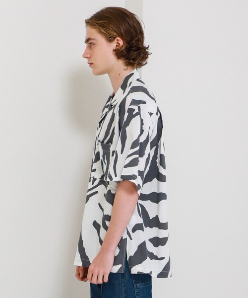 Name.（ネーム）の「【Name.】STUDIOUS別注 W.T FACE H/S SHT 2（シャツ/ブラウス・メンズ・グレー・1/0/2/3）」の9枚目の写真