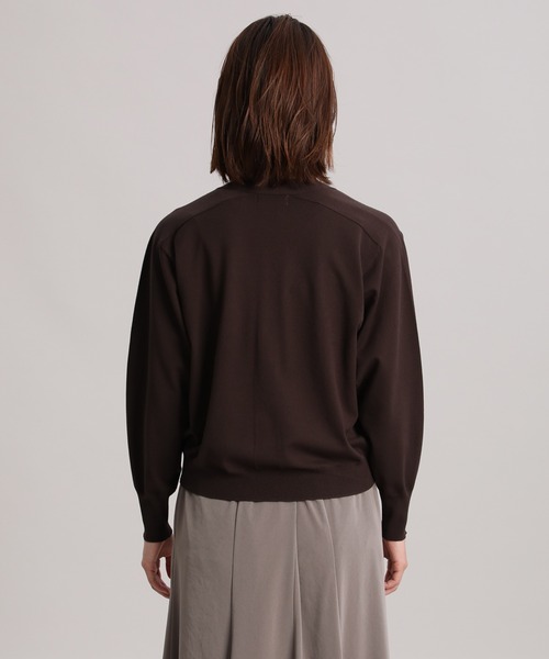 INED(イネド)の「Vネックカーディガン(カーディガン/ボレロ・レディース・イエロー/ブラウン/ブラック/グレー・9号)」の11枚目の写真