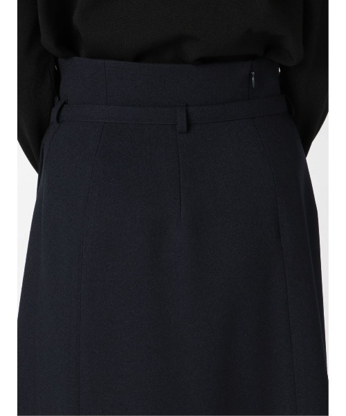 m.f.editorial（エムエフエディトリアル）の「エムエフエディトリアルレディース/m.f.editorial：Women ウーリッシュ セットアップ フレアースカート（セットアップジャケット・パンツございます）（スーツスカート・レディース・ネイビー・MEDIUM/X-LARGE/S/LARGE）」の9枚目の写真