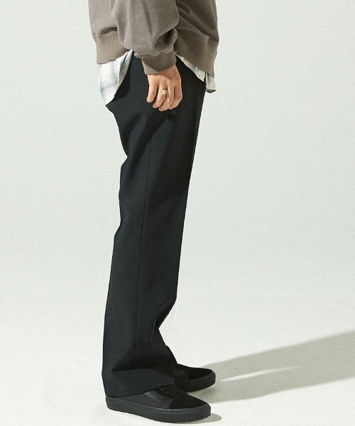 LIDNM（リドム）の「SEMI FLAIR SLACKS（スラックス・メンズ・ブラック・SMALL）」の8枚目の写真