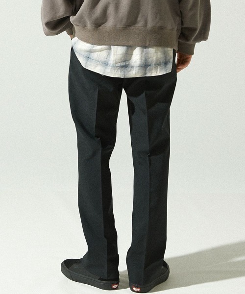 LIDNM（リドム）の「SEMI FLAIR SLACKS（スラックス・メンズ・ブラック・SMALL）」の4枚目の写真
