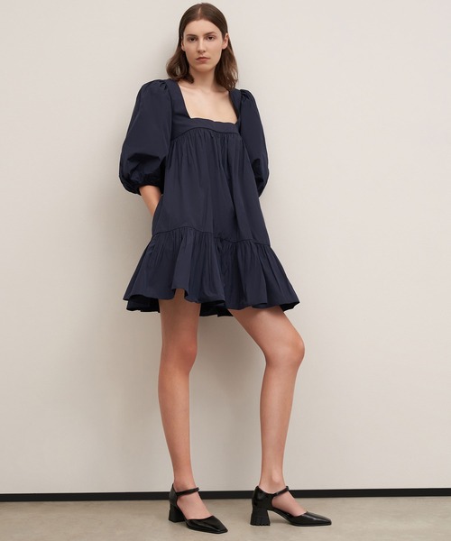 CHARLES & KEITH（チャールズ & キース）の「スクエアトゥ ドルセイパンプス / Square Toe D'Orsay Pumps（パンプス・レディース・ブラック/オフホワイト/マスタード・22.5cm/23cm/23.5cm/24.5cm/25cm/25.5cm）」の13枚目の写真