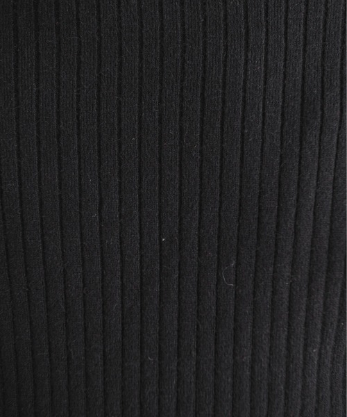 feepur(フェピュール)の「《ウォッシャブル》袖スリットボートネックリブニット(ニット/セーター・レディース・オフホワイト/グリーン/モカ/ピンク/ブラック・MEDIUM)」の21枚目の写真