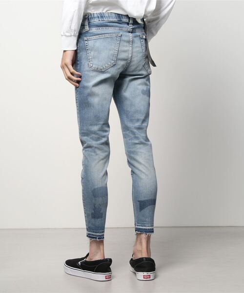 surt（サート）の「SURT(サート)  ワッペンカスタムデニム（デニムパンツ・メンズ・ブルー・LARGE/SMALL/MEDIUM/X-SMALL/X-LARGE）」の3枚目の写真