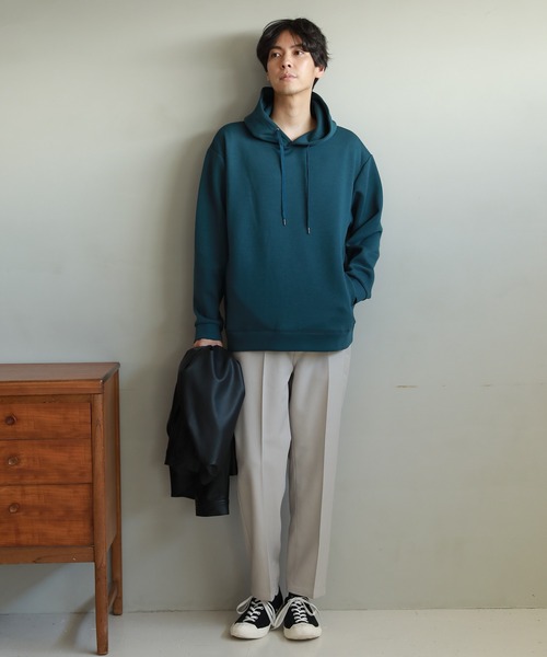 LAKOLE（ラコレ）の「【UNISEX】AIRパーカー / 228842（パーカー・メンズ・ダークブルー/チャコール/ブルーグリーン/ピンク/ライトグレー・LARGE/MEDIUM/X-LARGE/SMALL）」の6枚目の写真