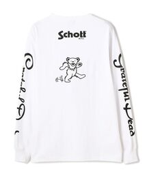 schott | Schott×GRATEFUL DEAD/ショット×グレイトフルデッド/ LS T-SHIRT "SPACE YOUR FACE"(Tシャツ/カットソー)