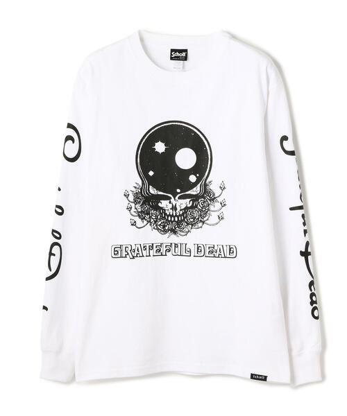schott(ショット)の「Schott×GRATEFUL DEAD/ショット×グレイトフルデッド/ LS T-SHIRT "SPACE YOUR FACE"(Tシャツ/カットソー・メンズ・ブラック/ホワイト・X-LARGE/LARGE/MEDIUM)」の10枚目の写真