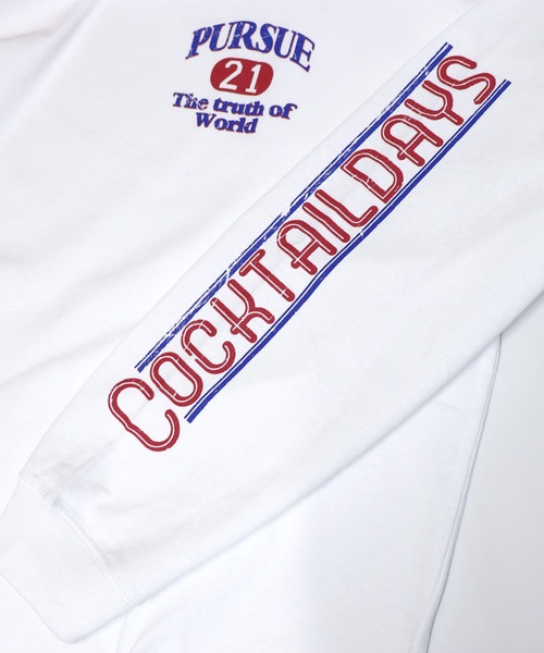 ILL'S(イルズ)の「ILL'S / イルズ ファイヤー / カレッジロゴ プリントビッグロンT(Tシャツ/カットソー・メンズ・ホワイト/ブラック系その他/ホワイト系その他/ブラック・M/L)」の19枚目の写真