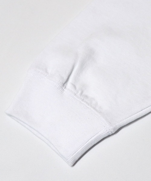 ILL'S(イルズ)の「ILL'S / イルズ ファイヤー / カレッジロゴ プリントビッグロンT(Tシャツ/カットソー・メンズ・ホワイト/ブラック系その他/ホワイト系その他/ブラック・M/L)」の14枚目の写真