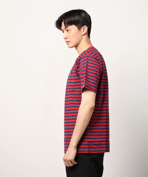 A BATHING APE(アベイシングエイプ)の「【WEB限定】POCKET HOOP TEE M BAPEC(Tシャツ/カットソー・メンズ・レッド/ブラック/ネイビー/マルチ・MEDIUM/X-LARGE/XX-LARGE/LARGE/SMALL)」の9枚目の写真