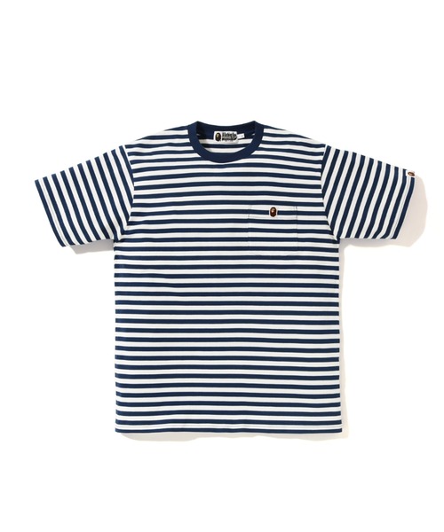 A BATHING APE(アベイシングエイプ)の「【WEB限定】POCKET HOOP TEE M BAPEC(Tシャツ/カットソー・メンズ・レッド/ブラック/ネイビー/マルチ・MEDIUM/X-LARGE/XX-LARGE/LARGE/SMALL)」の2枚目の写真