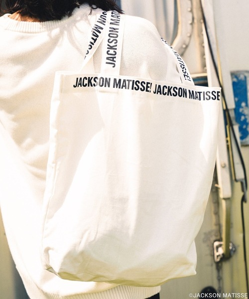 JACKSON MATISSE(ジャクソンマティス)の「【JACKSON MATISSE(ジャクソンマティス)×BAYFLOW】トート(トートバッグ・メンズ・その他2/ホワイト/その他1/ブラック・FREE)」の2枚目の写真