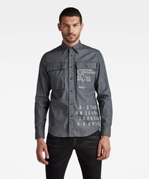 G-STAR RAW | NAVY SEAL REGULAR SHIRT ARTWORK/デニムシャツ(シャツ/ブラウス)