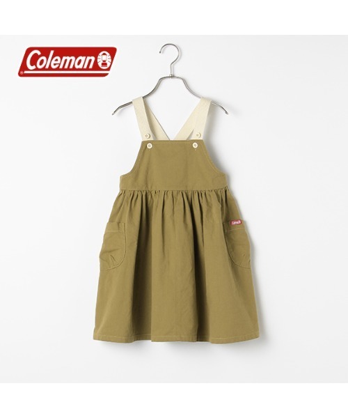 b・ROOM(ビールーム)の「【Coleman】ジャンパースカート(ジャンパースカート・キッズ・カーキ/キャメル・110cm/100cm/120cm/130cm)」の10枚目の写真