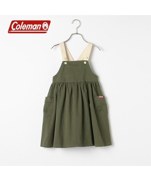 b・ROOM(ビールーム)の「【Coleman】ジャンパースカート(ジャンパースカート・キッズ・カーキ/キャメル・110cm/100cm/120cm/130cm)」の11枚目の写真