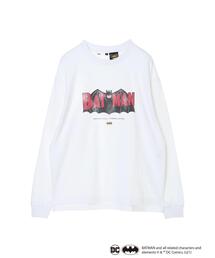 koe（コエ）の「BATMAN ロゴ長袖TEE*（Tシャツ/カットソー・メンズ）」