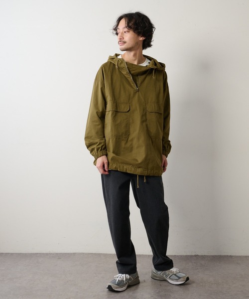 CIAOPANIC TYPY（チャオパニックティピー）の「ピーチ起毛オックス　アノラックパーカー（その他アウター・メンズ・オリーブ/イエロー/オレンジ・FREE）」の21枚目の写真