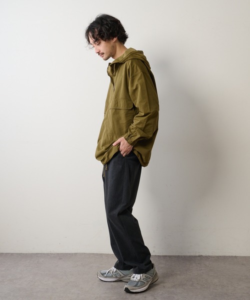 CIAOPANIC TYPY（チャオパニックティピー）の「ピーチ起毛オックス　アノラックパーカー（その他アウター・メンズ・オリーブ/イエロー/オレンジ・FREE）」の22枚目の写真