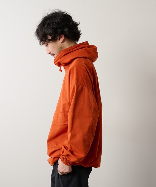 CIAOPANIC TYPY（チャオパニックティピー）の「ピーチ起毛オックス　アノラックパーカー（その他アウター・メンズ・オリーブ/イエロー/オレンジ・FREE）」の5枚目の写真