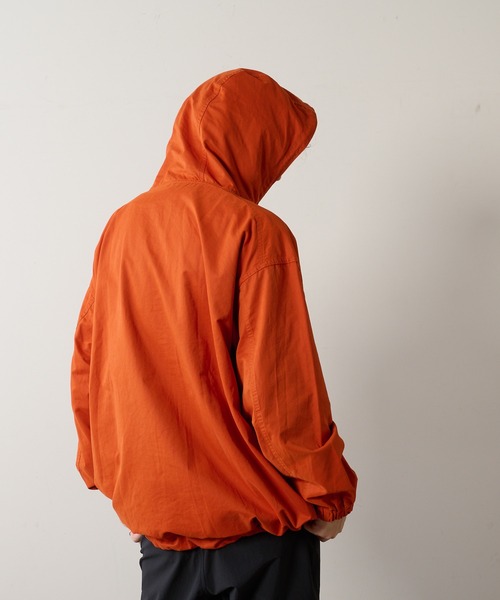 CIAOPANIC TYPY（チャオパニックティピー）の「ピーチ起毛オックス　アノラックパーカー（その他アウター・メンズ・オリーブ/イエロー/オレンジ・FREE）」の8枚目の写真