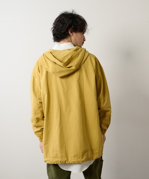 CIAOPANIC TYPY（チャオパニックティピー）の「ピーチ起毛オックス　アノラックパーカー（その他アウター・メンズ・オリーブ/イエロー/オレンジ・FREE）」の14枚目の写真