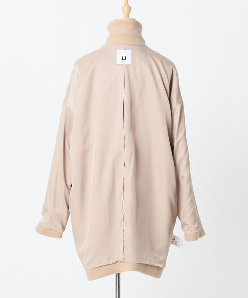 JOINT WORKS(ジョイントワークス)の「J-Milliorメルトンミドルタケテーラードコート(テーラードジャケット・レディース・ホワイト/ブラック/ベージュ・FREE)」の17枚目の写真