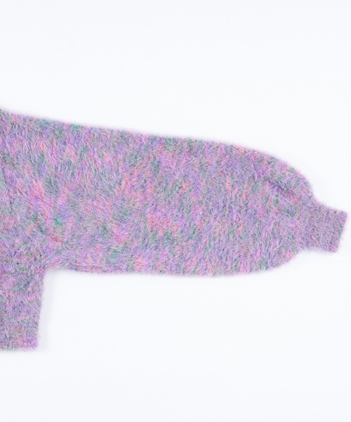 WHO'S WHO gallery(フーズフーギャラリー)の「カラーシャギートップス(ニット/セーター・レディース・ブラック/パープル/ピンク・FREE)」の16枚目の写真