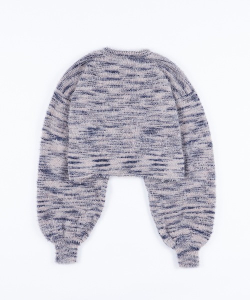 WHO'S WHO gallery(フーズフーギャラリー)の「カラーシャギートップス(ニット/セーター・レディース・ブラック/パープル/ピンク・FREE)」の21枚目の写真