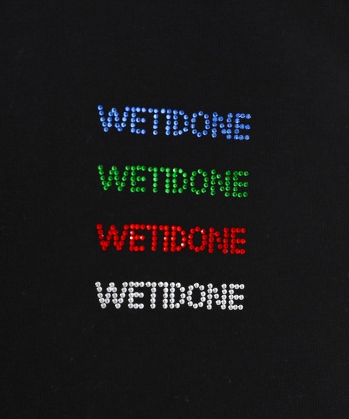 WE11DONE（ウェルダン）の「WE11DONE BLACK MULTICOLOR LOGO LONG SLEEVE T-SHIR WD-TT3-21-542-U-BK（Tシャツ/カットソー・レディース・ブラック・X-SMALL）」の6枚目の写真