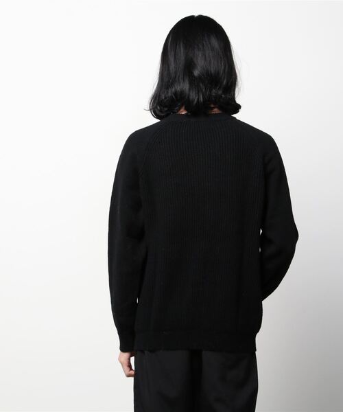 soglia（ソリア）の「soglia/ソリア　セーター　LERWICK SWEATER（ニット/セーター・メンズ・ライトグレー/ブラック/ベージュ・L/XL/M）」の4枚目の写真