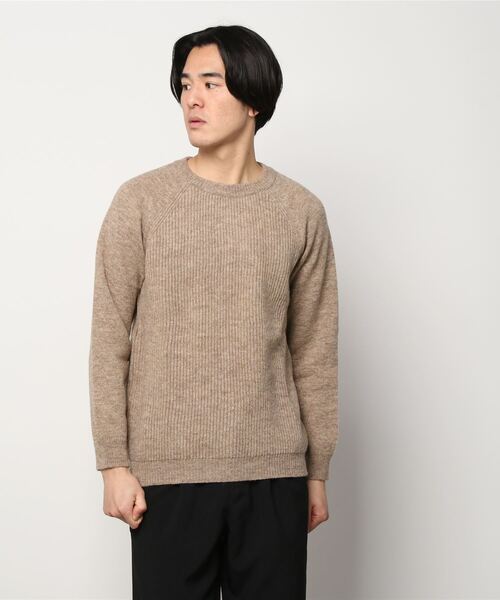 soglia（ソリア）の「soglia/ソリア　セーター　LERWICK SWEATER（ニット/セーター・メンズ・ライトグレー/ブラック/ベージュ・L/XL/M）」の20枚目の写真
