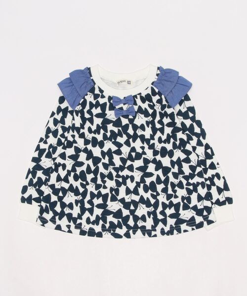 RAGMART（ラグマート）の「接結プリントプルオーバー（Tシャツ/カットソー・キッズ・グリーン/ピンク/ネイビー・100cm/110cm/130cm/120cm）」の6枚目の写真