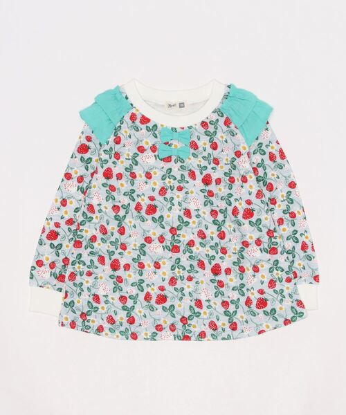 RAGMART（ラグマート）の「接結プリントプルオーバー（Tシャツ/カットソー・キッズ・グリーン/ピンク/ネイビー・100cm/110cm/130cm/120cm）」の7枚目の写真