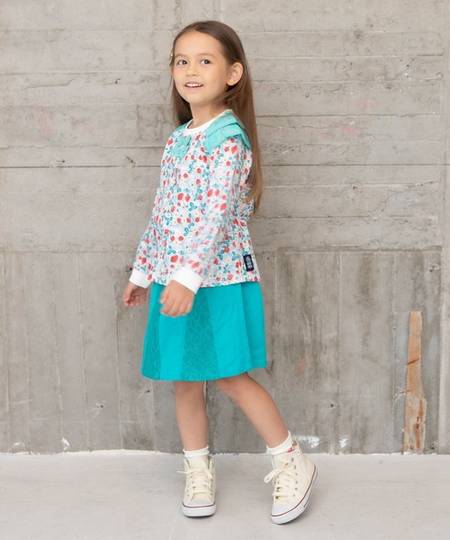 RAGMART（ラグマート）の「接結プリントプルオーバー（Tシャツ/カットソー・キッズ・グリーン/ピンク/ネイビー・100cm/110cm/130cm/120cm）」の14枚目の写真